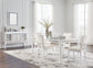 Chalanna Dining Table and 4 Chairs