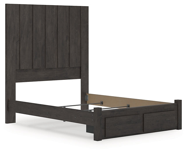 Fraluna Panel Storage Bed