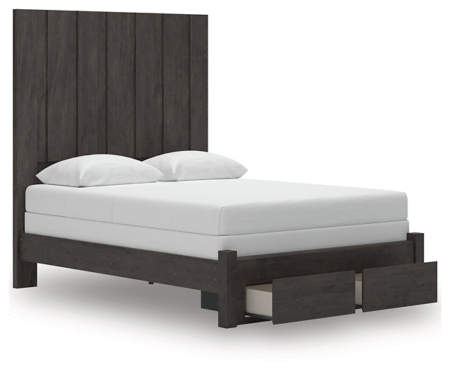 Fraluna Panel Storage Bed