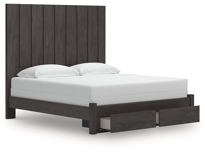 Fraluna Panel Storage Bed