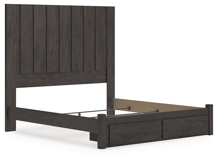 Fraluna Panel Storage Bed