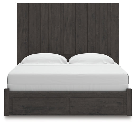 Fraluna Panel Storage Bed