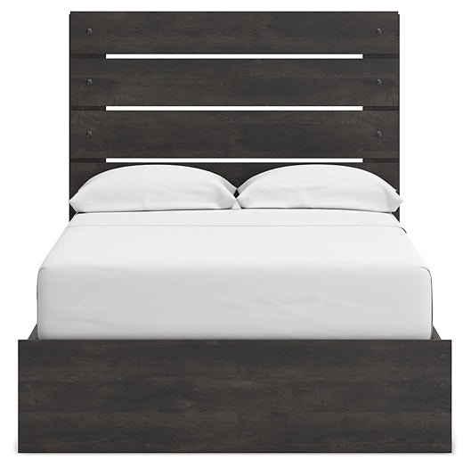 Hollivern Panel Bed With Storage