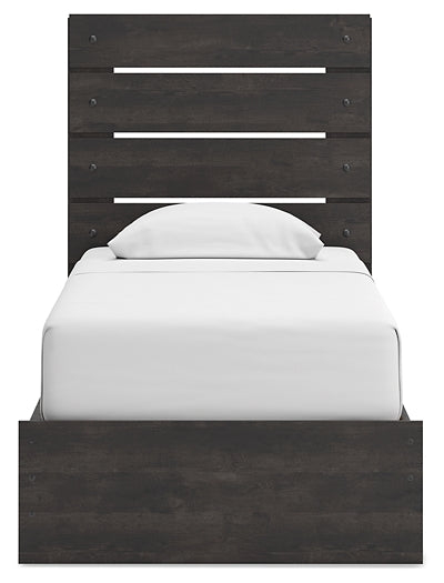 Hollivern Panel Bed With Storage