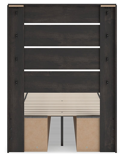 Hollivern Panel Bed With Storage