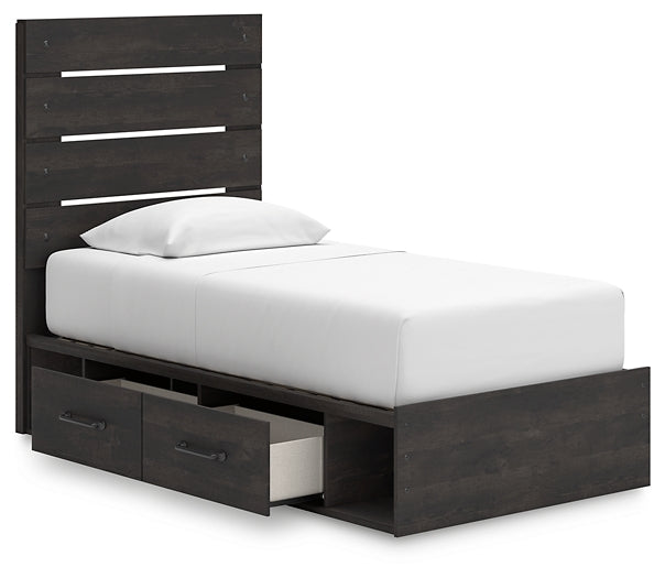 Hollivern Panel Bed With Storage