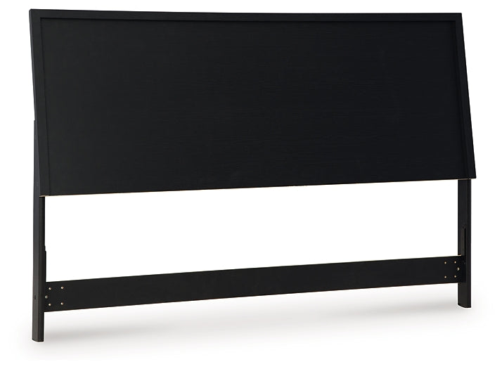 Danziar Queen Panel Headboard with Mirrored Dresser and Nightstand