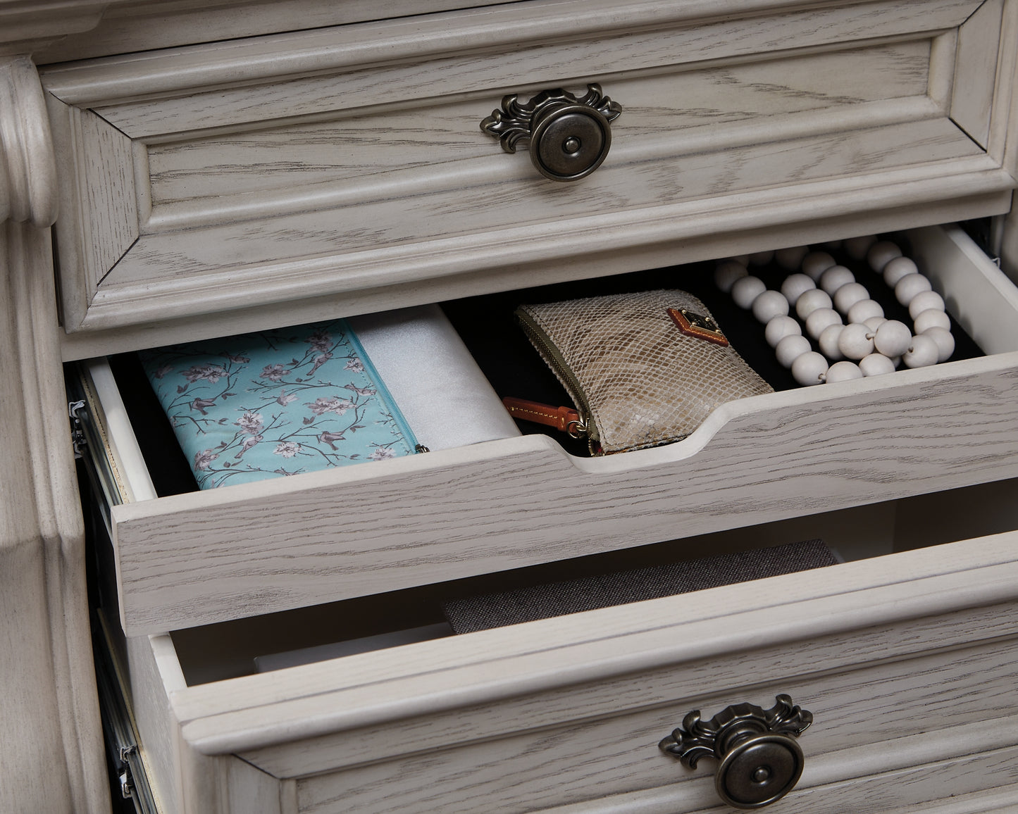 Bruchandi Three Drawer Night Stand