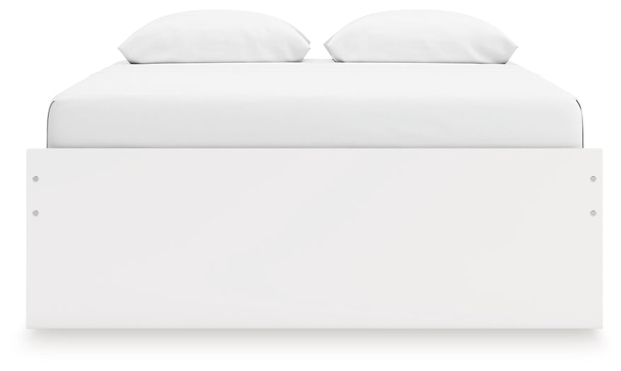 Ashley Express - Onita Queen Platform Bed with 1 Side Storage
