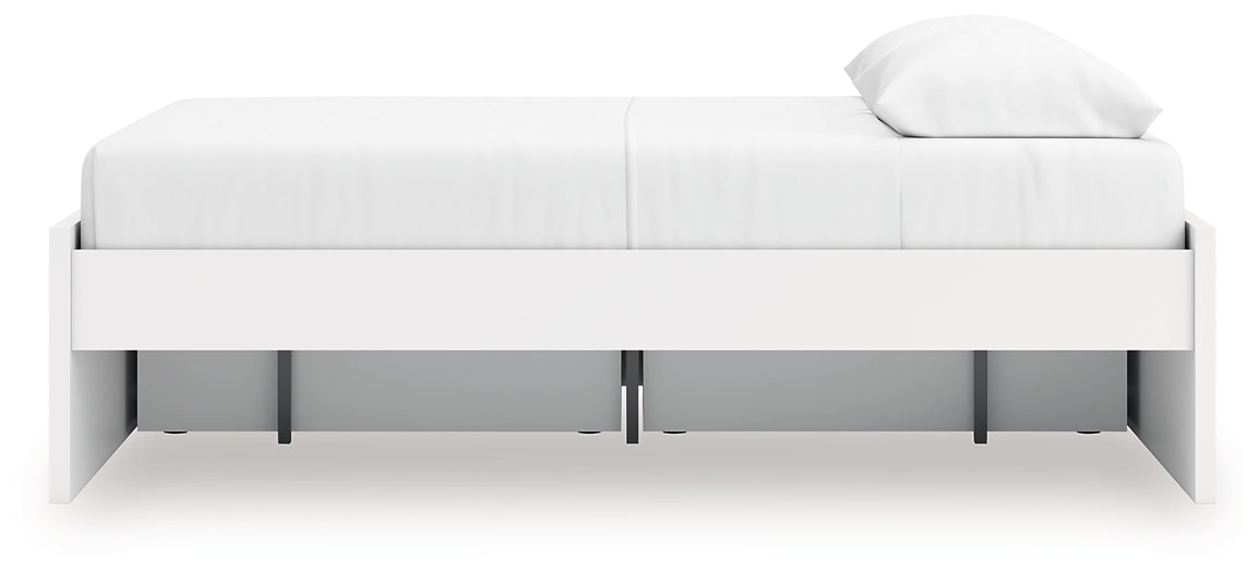 Ashley Express - Onita Queen Platform Bed with 1 Side Storage
