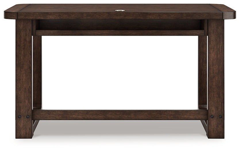 Ashley Express - Breckington Home Office Desk with Chair and Storage