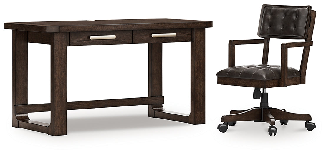 Ashley Express - Breckington Home Office Desk with Chair