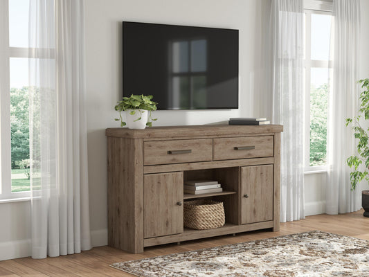 Garistyn LG TV Stand w/Fireplace Option