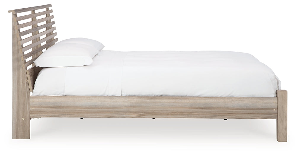 Ashley Express - Hasbrick Slat Panel Bed