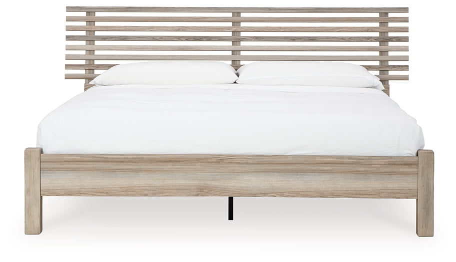 Ashley Express - Hasbrick Slat Panel Bed