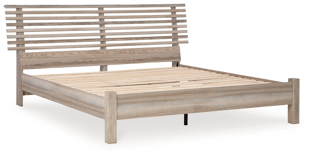Ashley Express - Hasbrick Slat Panel Bed