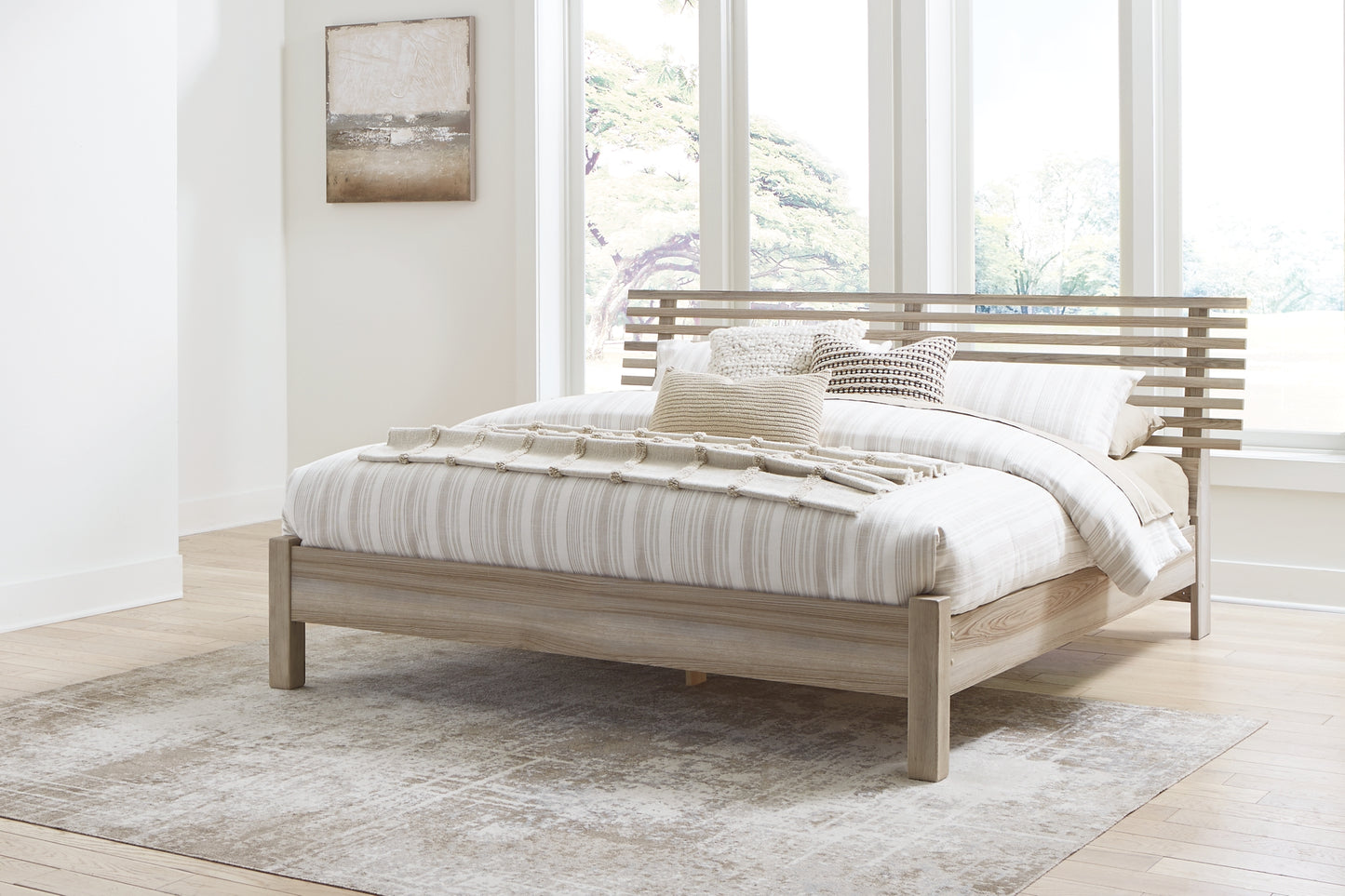 Ashley Express - Hasbrick Slat Panel Bed