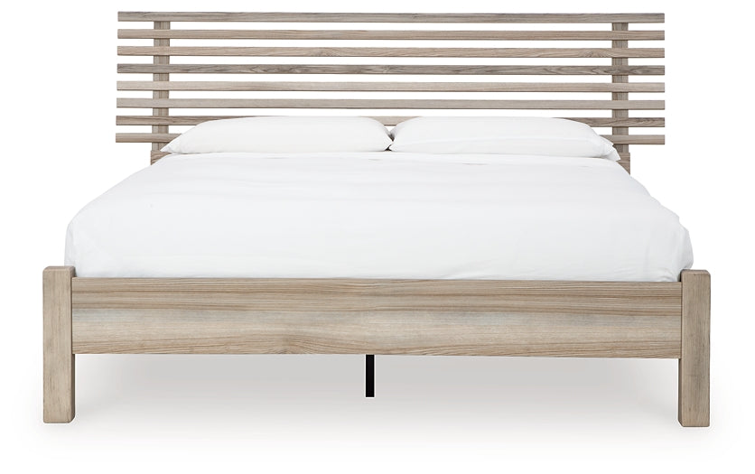 Ashley Express - Hasbrick Slat Panel Bed