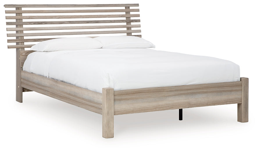 Ashley Express - Hasbrick Slat Panel Bed