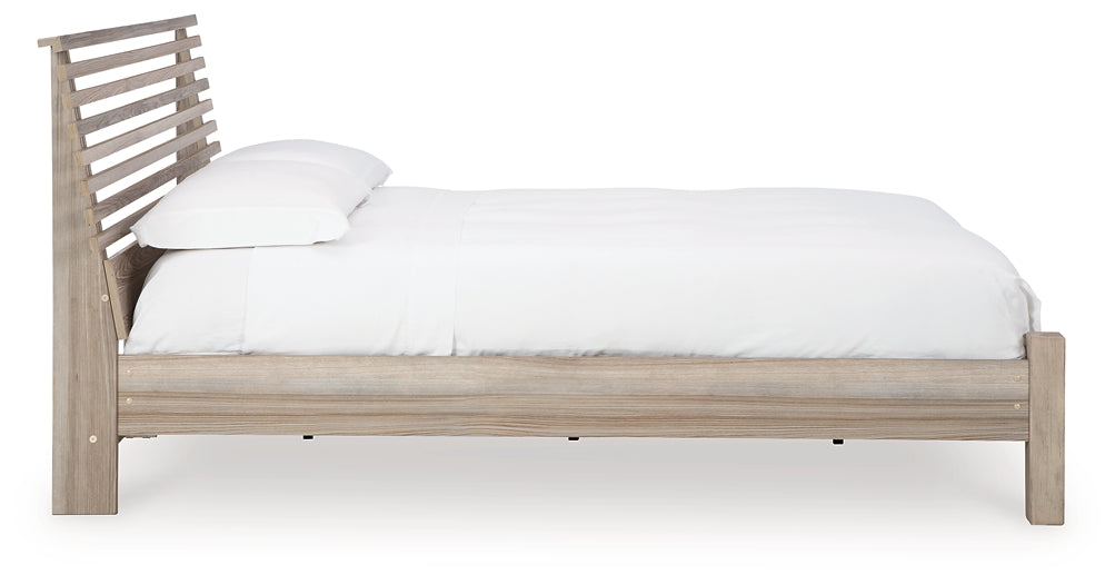 Ashley Express - Hasbrick Slat Panel Bed