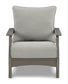 Ashley Express - Visola Outdoor Loveseat and 2 Chairs with Coffee Table