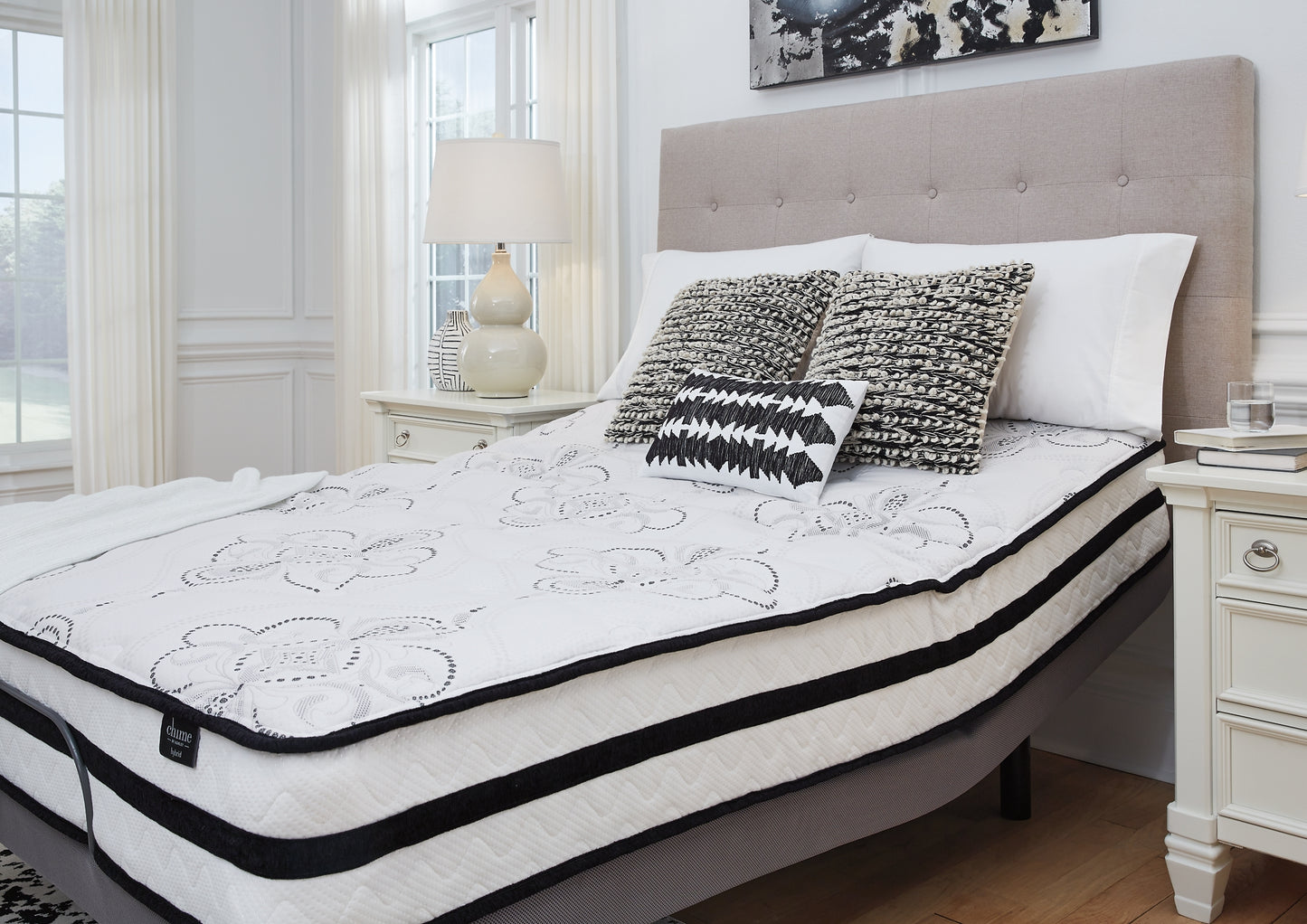 Ashley Express - Chime 10 Inch Hybrid  Mattress