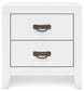 Binterglen Full Panel Bed with Mirrored Dresser, Chest and 2 Nightstands