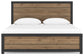 Vertani King Panel Bed with 2 Nightstands