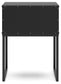 Ashley Express - Socalle Twin Panel Platform Bed with Nightstand