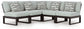 Ashley Express - Beachloft 5-Piece Outdoor Sectional