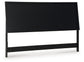 Danziar Queen Panel Headboard with Mirrored Dresser and Nightstand