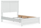 Bostwick Shoals Full Panel Bed with Mirrored Dresser and Nightstand
