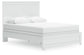 Bostwick Shoals Queen Panel Bed with Mirrored Dresser and Nightstand