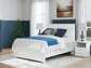 Bostwick Shoals Queen Panel Bed with Mirrored Dresser and Nightstand