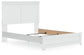 Bostwick Shoals Queen Panel Bed with Mirrored Dresser and Nightstand