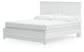 Bostwick Shoals King Panel Bed with Mirrored Dresser and Chest