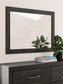 Hollivern Twin Panel Bed with Storage with Mirrored Dresser and Chest