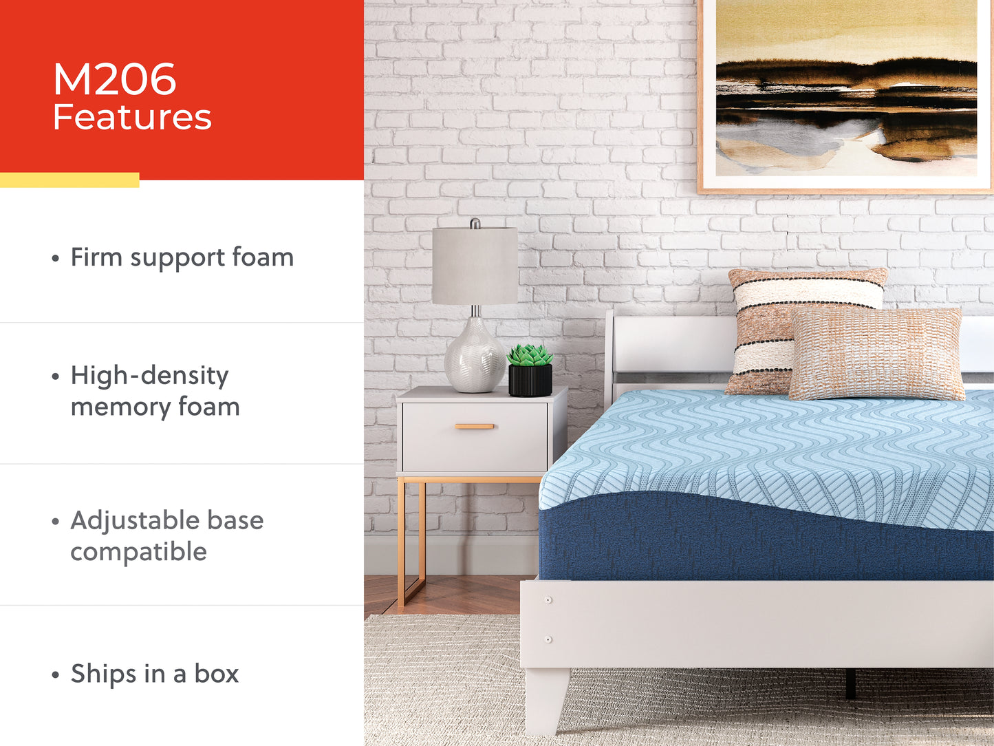 Ashley Express - Peak 2.0 12 Memory Foam  Mattress