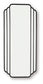 Antigone Floor Mirror