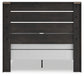 Hollivern Queen Panel Bed with Mirrored Dresser, Chest and Nightstand