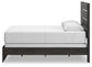 Hollivern Queen Panel Bed with Mirrored Dresser and Chest