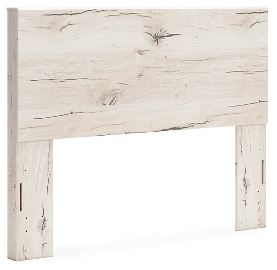 Queen Panel Headboard with Mirrored Dresser