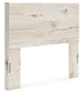 Full Panel Headboard with Mirrored Dresser