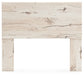 Full Panel Headboard with Mirrored Dresser