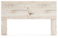 King Panel Headboard with Mirrored Dresser