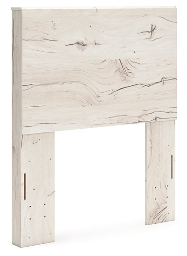 Twin Panel Headboard with Mirrored Dresser and Nightstand
