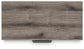 Graystorm Full Panel Bed with Storage with Mirrored Dresser and Chest