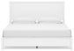 Binterglen King Panel Bed with Mirrored Dresser, Chest and Nightstand
