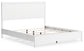 Binterglen California King Panel Bed with Mirrored Dresser and Chest