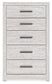 Cayboni Queen Panel Bed with Mirrored Dresser and Chest